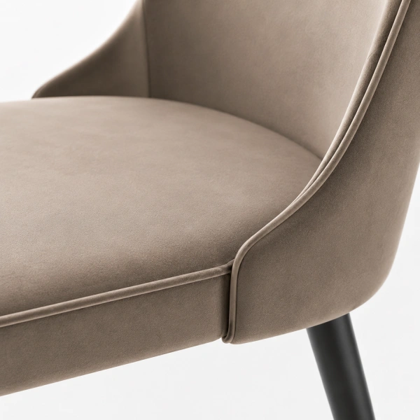 Стул LEO CAPPUCCINO DIVA 05 BK